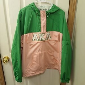 AKA Alpha Kappa Alpha women's Xxl Windbreaker Jacket